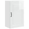 vidaXL Mosogat&oacute;g&eacute;p panel Kalmar Magas F&eacute;nyű Feh&eacute;r 50 x 31 x 80 cm