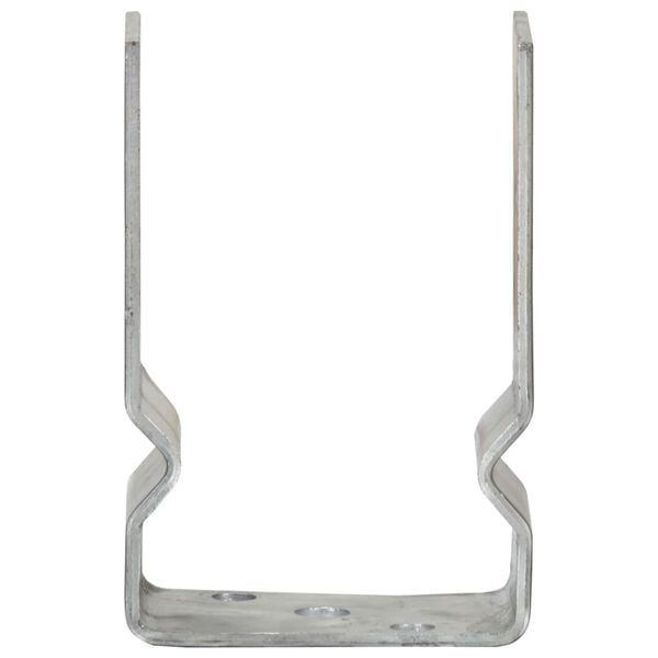 vidaXL 12 db ez&uuml;stsz&iacute;nű horganyzott ac&eacute;l ker&iacute;t&eacute;shorgony 9x6x15 cm