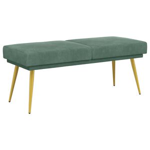 vidaXL K&eacute;ttag&uacute; pad Tengeri Z&ouml;ld 120 x 45 x 46 cm B&aacute;rsony