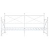 vidaXL Daybed with Trundle without Mattress White 100x190 cm ac&eacute;l