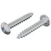 vidaXL Fa Csavarok 2 db Ez&uuml;st M4 x 25 mm Ac&eacute;l
