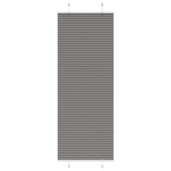 vidaXL plisz&iacute;rozott redőny antracit 70x200 cm sz&ouml;vetsz&eacute;less&eacute;g 69,4 cm