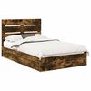 vidaXL T&aacute;rol&oacute;s &Aacute;gy fejt&aacute;ml&aacute;val F&uuml;st&ouml;lt t&ouml;lgy 120 x 200 cm Faanyag