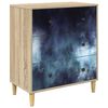 vidaXL Fi&oacute;kos szekr&eacute;ny RAALTE K&eacute;k m&aacute;rv&aacute;ny mint&aacute;s 66 x 36,5 x 75 cm