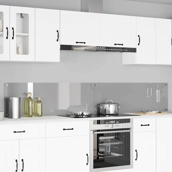 vidaXL Konyhai splashback 2 pcs Vil&aacute;gossz&uuml;rke 120 x 40 cm edzett &uuml;veg