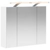 vidaXL F&uuml;rdőszobai t&uuml;k&ouml;rszekr&eacute;ny Feh&eacute;r 60 x 14,5 x 50 cm Szerelt fa