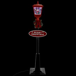 vidaXL kar&aacute;csonyi utcai l&aacute;mpa Mikul&aacute;ssal LED 180 cm