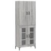 vidaXL sz&uuml;rke sonoma szerelt fa magasszekr&eacute;ny 69,5 x 34 x 180 cm