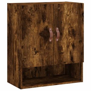 vidaXL f&uuml;st&ouml;s t&ouml;lgy sz&iacute;nű szerelt fa fali szekr&eacute;ny 60 x 31 x 70 cm