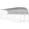 vidaXL Fali Ty&uacute;k&oacute;l Ez&uuml;st 600 x 150 x 215 cm Horganyzott Ac&eacute;l