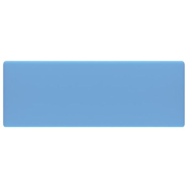 vidaXL n&eacute;gysz&ouml;g alak&uacute; matt vil&aacute;gosk&eacute;k ker&aacute;mia mosd&oacute;kagyl&oacute; t&uacute;lfoly&oacute;val 41 x 41 cm