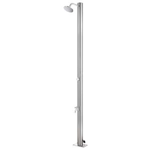 vidaXL rozsdamentes ac&eacute;l kerti zuhany 215 cm