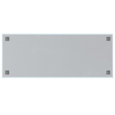 vidaXL fehér falra szerelhető edzett üveg mágnestábla 100 x 40 cm
