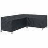 vidaXL B&uacute;tor takar&oacute; 250 x 180 x 80 cm 420D Oxford Sz&ouml;vet L-alak Fekete