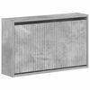 vidaXL Fali Cipőtart&oacute; ARNHEM 71 x 17 x 43 cm Szerelt Fa Betonsz&uuml;rke