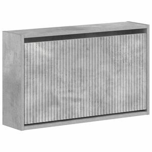 vidaXL Fali Cipőtart&oacute; ARNHEM 71 x 17 x 43 cm Szerelt Fa Betonsz&uuml;rke