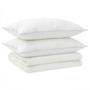 vidaXL Paplan &eacute;s p&aacute;rna szett 3 db 200x200 cm Ny&aacute;ri 140 GSM Gyapj&uacute;