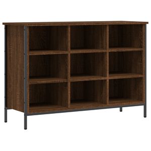 vidaXL barna t&ouml;lgysz&iacute;nű szerelt fa cipősszekr&eacute;ny 100x35x70 cm
