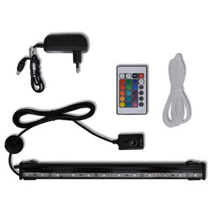 V&iacute;zalatti LED-es RGB bubor&eacute;kos akv&aacute;riuml&aacute;mpa 32 cm