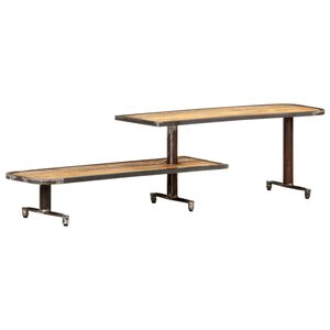 vidaXL t&ouml;m&ouml;r mang&oacute;fa TV-szekr&eacute;ny 160 x 30 x 40 cm