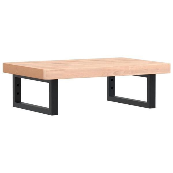 vidaXL ac&eacute;l &eacute;s t&ouml;m&ouml;r b&uuml;kkfa falra szerelhető mosd&oacute;polc