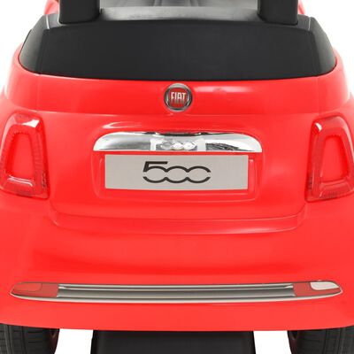vidaXL piros ráülős Fiat 500 játékautó