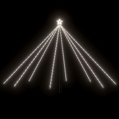 vidaXL bel- és kültéri karácsonyfa világítás 576 LED-del 3,6 m