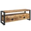 vidaXL t&ouml;m&ouml;r mang&oacute;fa TV-szekr&eacute;ny 120 x 35 x 45 cm