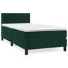 vidaXL s&ouml;t&eacute;tz&ouml;ld b&aacute;rsony rug&oacute;s &aacute;gy matraccal 100 x 200 cm