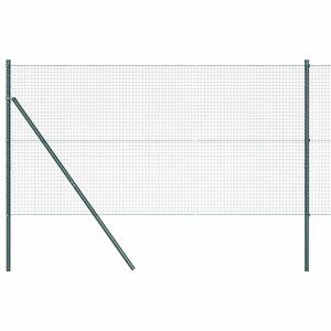 vidaXL Hegesztett dr&oacute;th&aacute;l&oacute;s ker&iacute;t&eacute;s talaj r&ouml;gz&iacute;t&eacute;s 50 x 1,4 m Z&ouml;ld