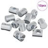 vidaXL Hord&oacute; any&aacute;k 12 pcs Ez&uuml;st M6 x 13 mm F&eacute;m
