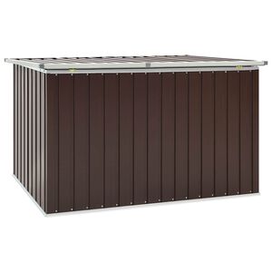 vidaXL barna kerti t&aacute;rol&oacute;l&aacute;da 171 x 99 x 93 cm