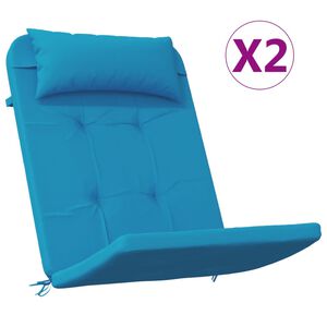 vidaXL 2 db vil&aacute;gosk&eacute;k oxford sz&ouml;vet Adirondack sz&eacute;kp&aacute;rna
