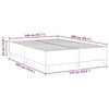 vidaXL Platform &aacute;gykeret Kr&eacute;m 140 x 200 cm sz&ouml;vet