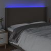 vidaXL t&oacute;psz&iacute;nű sz&ouml;vet LED-es fejt&aacute;mla 203x16x118/128 cm