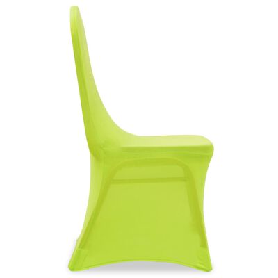 vidaXL 6 db zöld nyújtható székszoknya