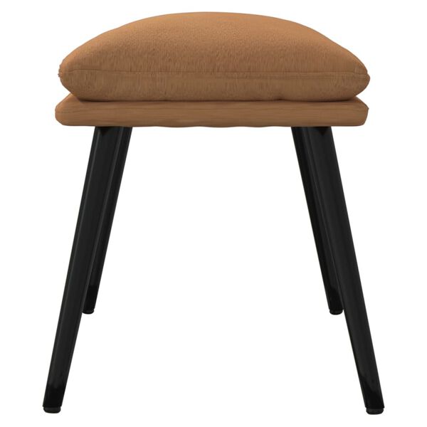 vidaXL t&oacute;psz&iacute;nű mikrosz&aacute;las sz&ouml;vet l&aacute;bzs&aacute;moly 45x30x35 cm