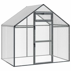 vidaXL Mad&aacute;r kalitka Antracitsz&uuml;rke 181,5 x 112 x 173,5 cm
