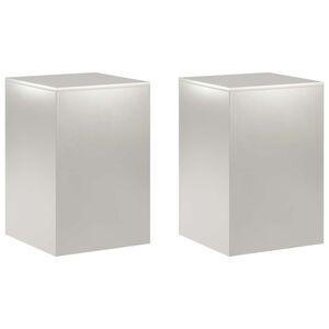 vidaXL N&ouml;v&eacute;ny&aacute;llv&aacute;ny 2 pcs Ez&uuml;st 40 x 40 x 60 cm Ac&eacute;l
