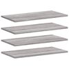 vidaXL 4 db sz&uuml;rke sonoma sz&iacute;nű szerelt fa fali polc 60 x 20 x 1,5 cm