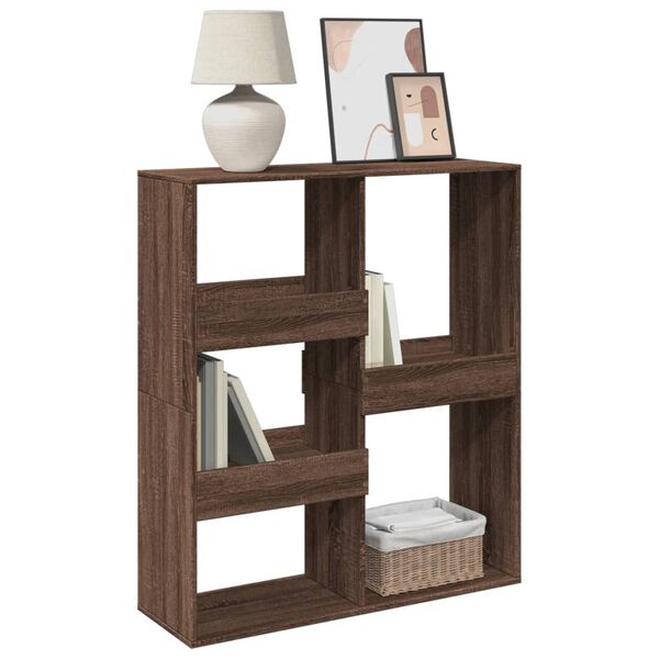 vidaXL barna tölgy színű szerelt fa térelválasztó 100 x 33 x 115 cm