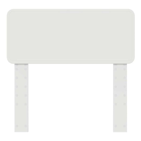 vidaXL Fejtámla fejtámlával Fehér 90 cm Faanyag