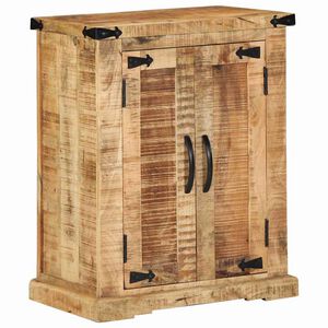 vidaXL Sz&eacute;f Barna 55 x 35 x 70 cm durva mang&oacute;fa