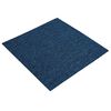 vidaXL Szőnyegcsempe K&eacute;k 50 x 50 cm 4 db PP &eacute;s Bitumen