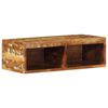 vidaXL t&ouml;m&ouml;r &uacute;jrahasznos&iacute;tott falra szerelhető TV-szekr&eacute;ny 60x30x19 cm