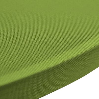 vidaXL 2 db 70 cm zöld nyújtható asztalterítő