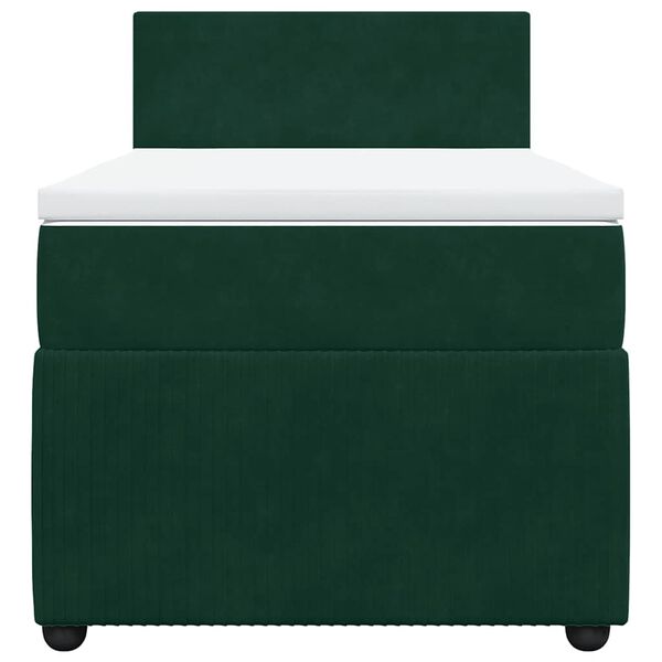 vidaXL s&ouml;t&eacute;tz&ouml;ld b&aacute;rsony rug&oacute;s &aacute;gy matraccal 90 x 200 cm