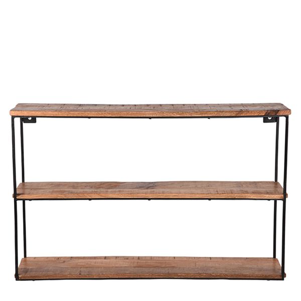 LABEL51 Vintage L-es méretű fali állvány 80 x 20 x 50 cm