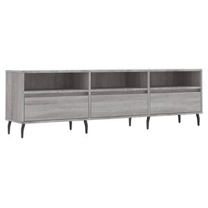 vidaXL sz&uuml;rke sonoma sz&iacute;nű szerelt fa TV-szekr&eacute;ny 150x30x44,5 cm