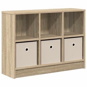 vidaXL Sz&eacute;f fi&oacute;kkal Sonoma t&ouml;lgy 73,5 x 22,5 x 53,5 cm
